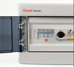 Caja para protección fusible solar