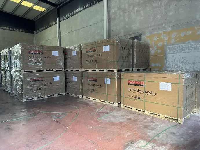 Importación de contenedores de paneles fotovoltacios DMEGC, Meyer Burger, JA Solar, Longi, Hyundai, Trina Solar