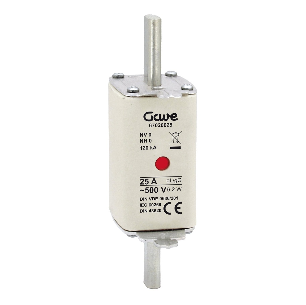 FUSIBLE NH IND.FUSION GAVE 25A.GG T0