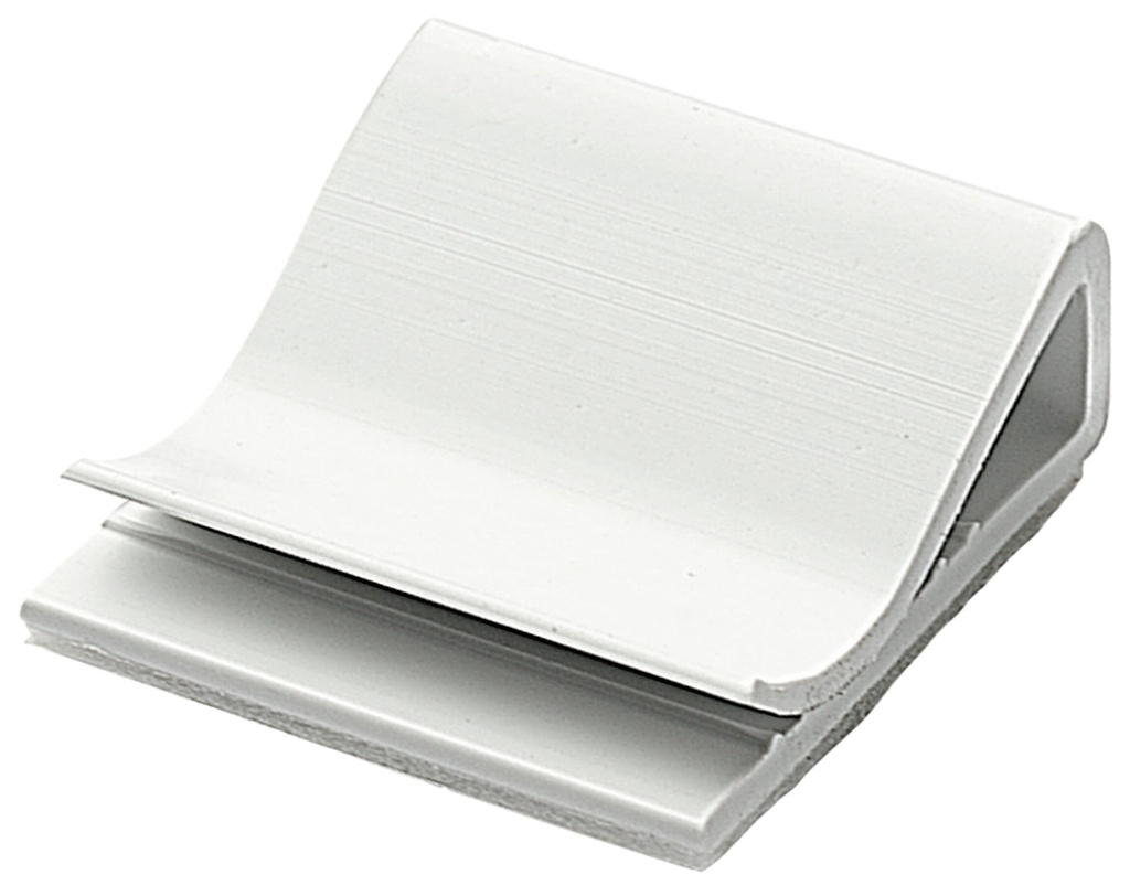 SOPORTE ADHESIVO GAVE CABLE PLANO 25X26X9,6