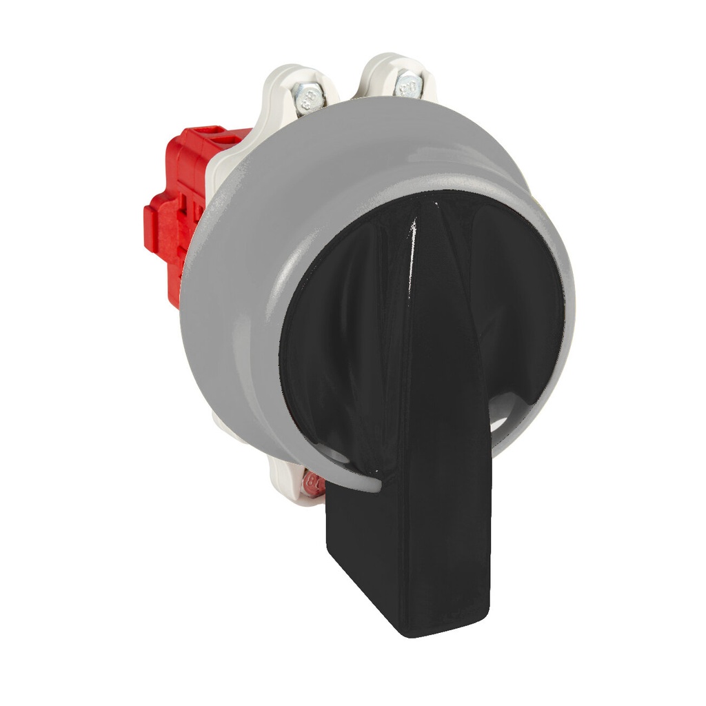 INTERRUPTOR 4P GAVE 25A.D0 MANDO BLOQUEO CANDADO IP69K NEGRO/GRIS