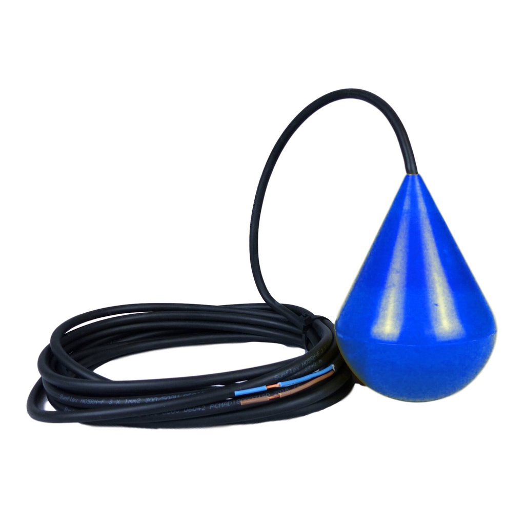[BR10] INTERRUPTOR BOYA GAVE AGUAS RESIDUALES CONTACTO CONMUTADO 10 MTS.CABLE