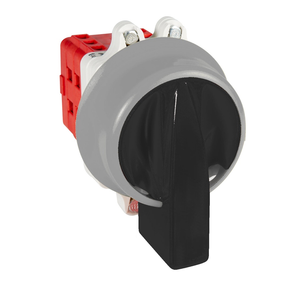 [AC5534100H] INTERRUPTOR GAVE 4P 40A.D1 MANDO BLOQUEO CANDADO IP69K NEGRO/GRIS