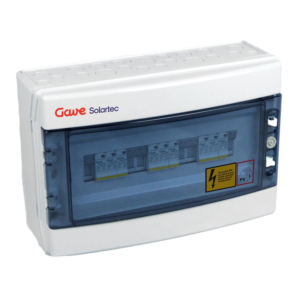 [STM110NSP20/3] CAJA DE PROTECIONES GAVE CONTINUA MODULAR 1STRING 1000V FUS12A 3MPPT
