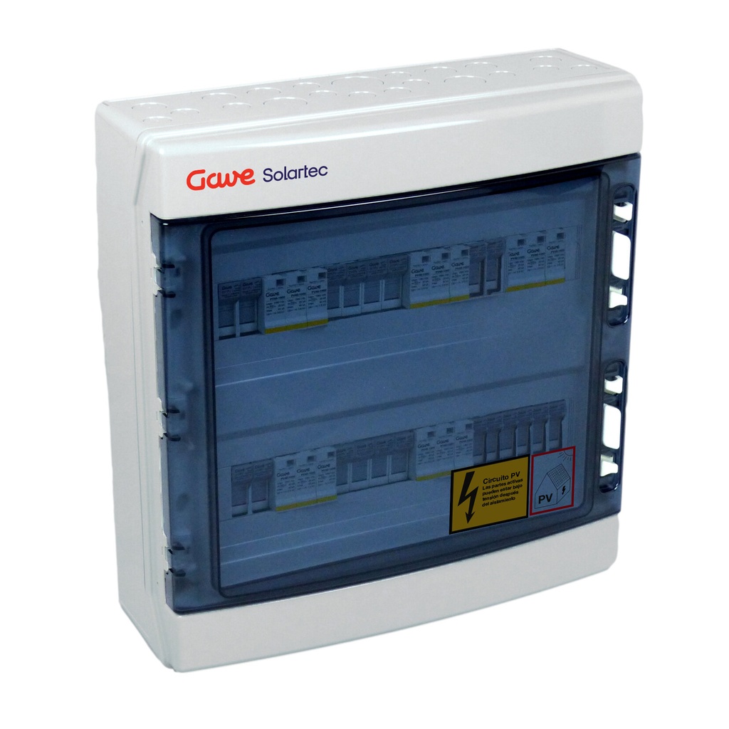 CAJA MOD.2STR.1000V FUS12A 5MPPT SALIDAS INDIVIDUALES GAVE 