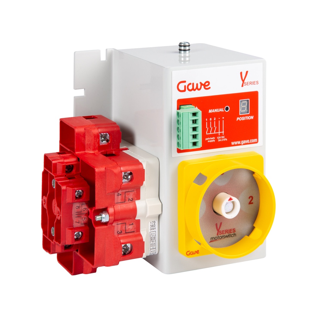 INTERRUPTOR MOTORIZADO LATERAL 2P 100A. 80-230VAC GAVE