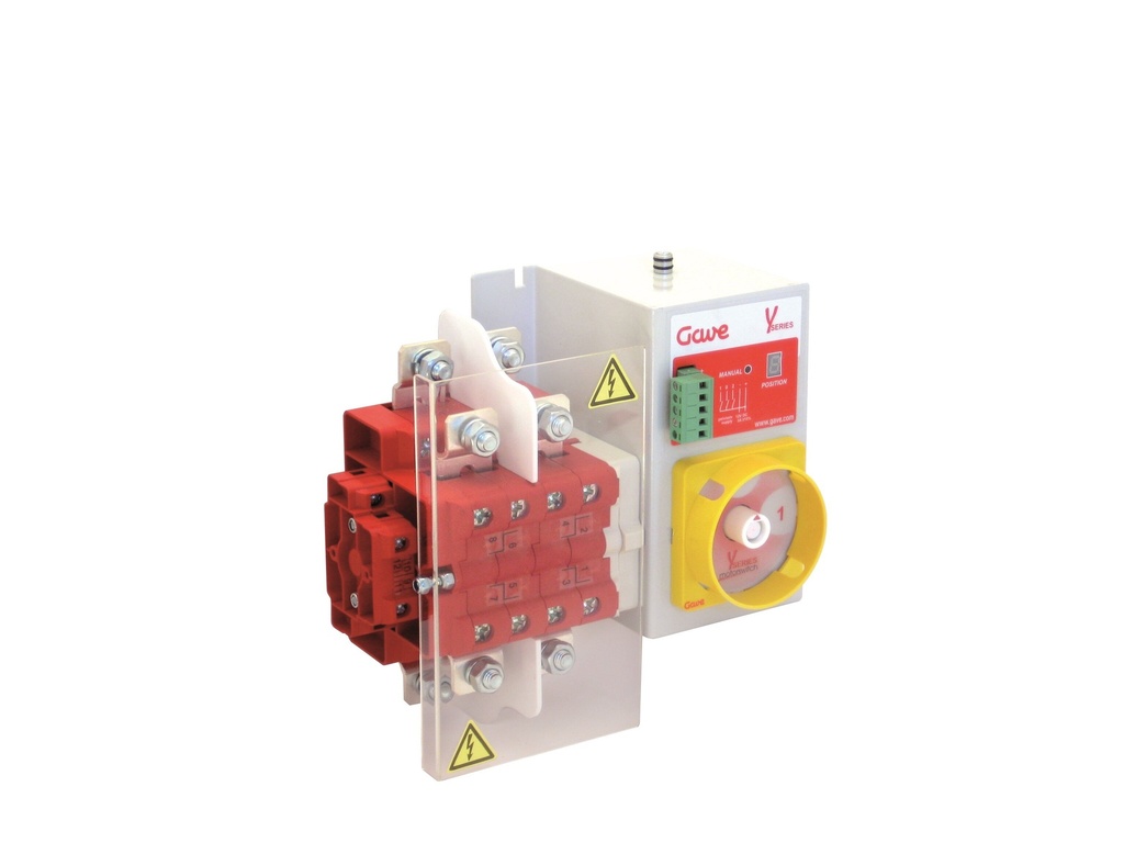 INTERRUPTOR MOTORIZADO LATERAL 4P 200A. 80-230VAC GAVE