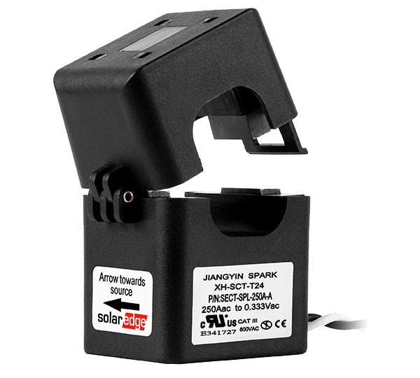 SOLAREDGE Transformador de corriente de núcleo partido 250A, para 50Hz