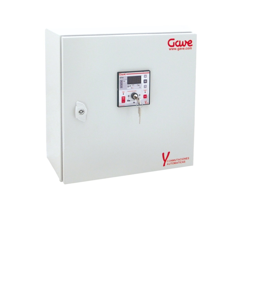 CUADRO CON CENTRAL TRANSFERENCIA AUTOMATICA 4P 100A