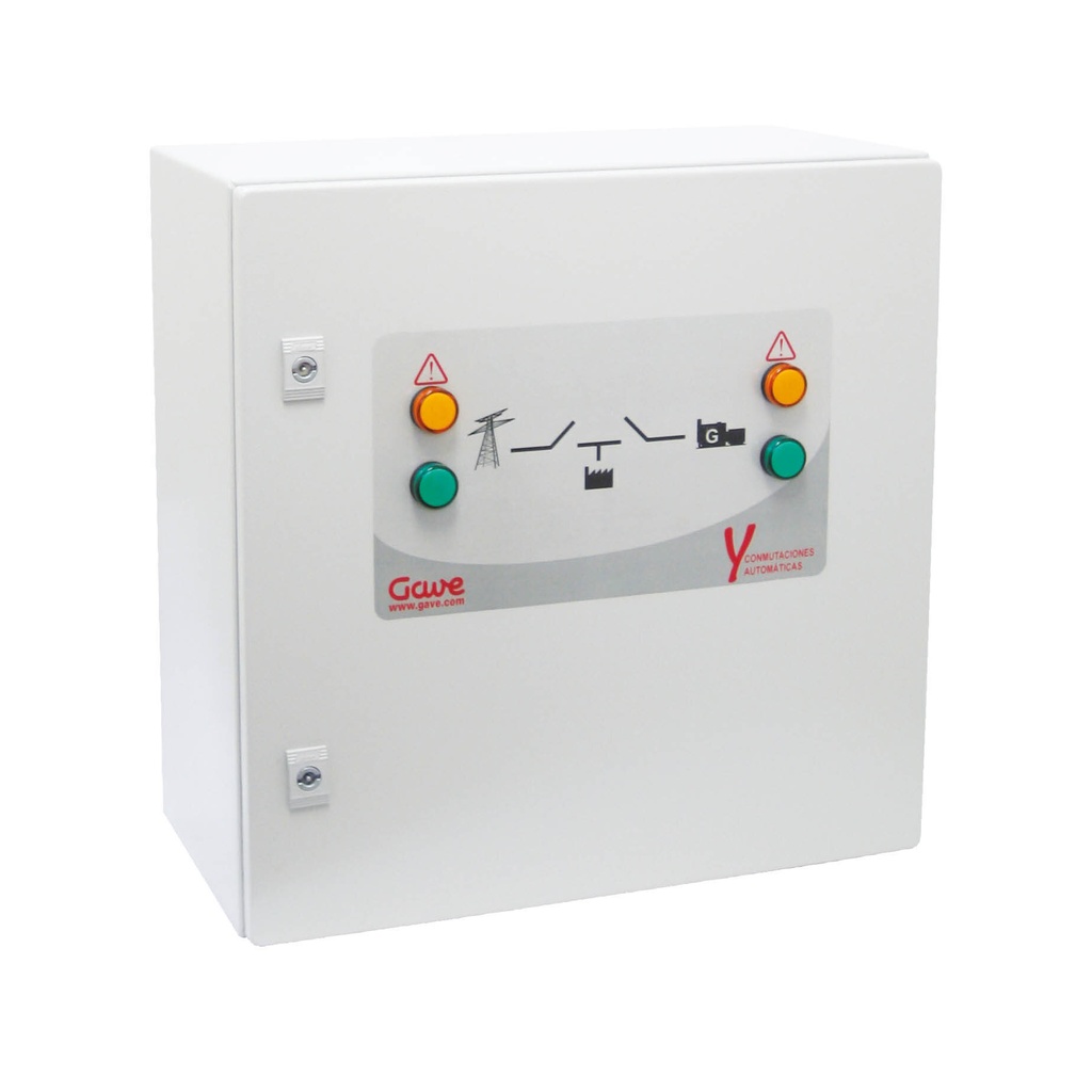CUADRO CONMUTACION AUTOMATICA SEÑALIZACION  2P 125A PROT. SOBRETENSIONES