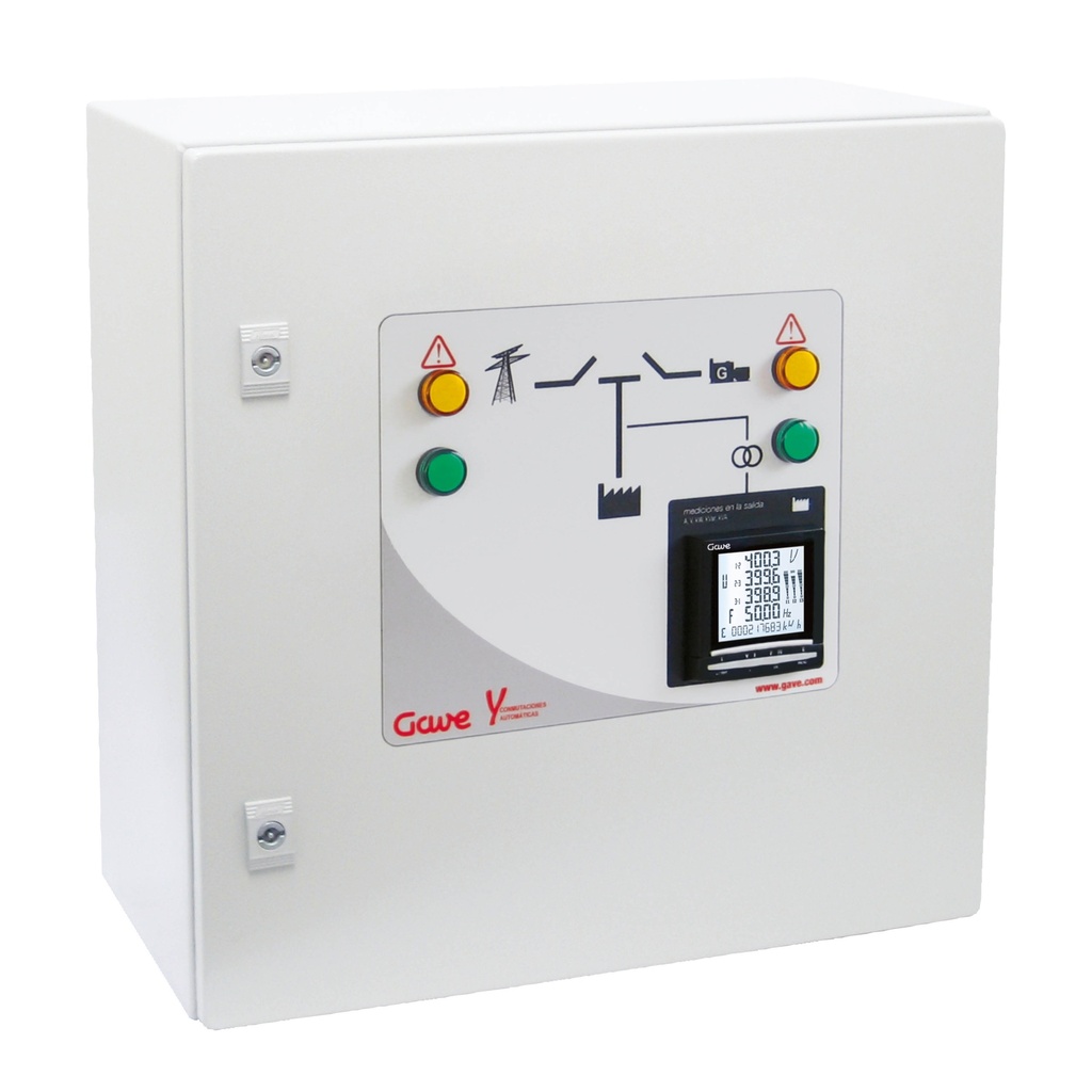 [CA044006] CUADRO CONMUTACION AUTOMATICA GAVE 4P 63A CON MEDICION