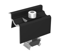 K2 SYSTEMS EC UNIVERSAL CLAMP ONEEND BLACK 30-42mm