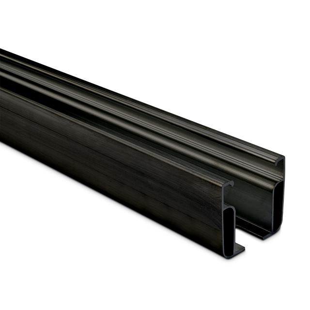 Raíl C 47 - 2,20 m negro