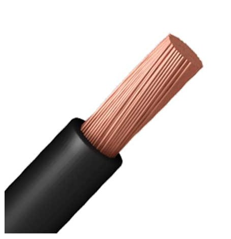 [CableNegro6LH-01] Cable NEGRO 6mm2 Libre Halógenos H07Z1-K 1m