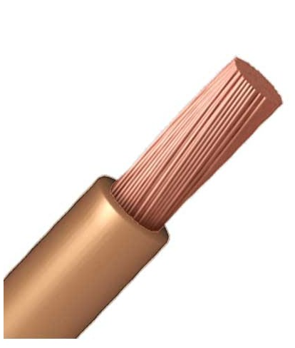 [CableMarron6LH-01] Cable MARRÓN 6mm2 Libre Halógenos H07Z1-K 1m