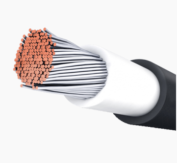 [Cable10black1m-01] CABLE 1X10MM2-BLACK-1M-DCA