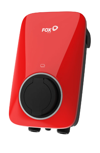 Toma de carga AC Trifásico 22.0kW- ROJO - Bluetooth +RFID +WIFI +OCPP 1.6