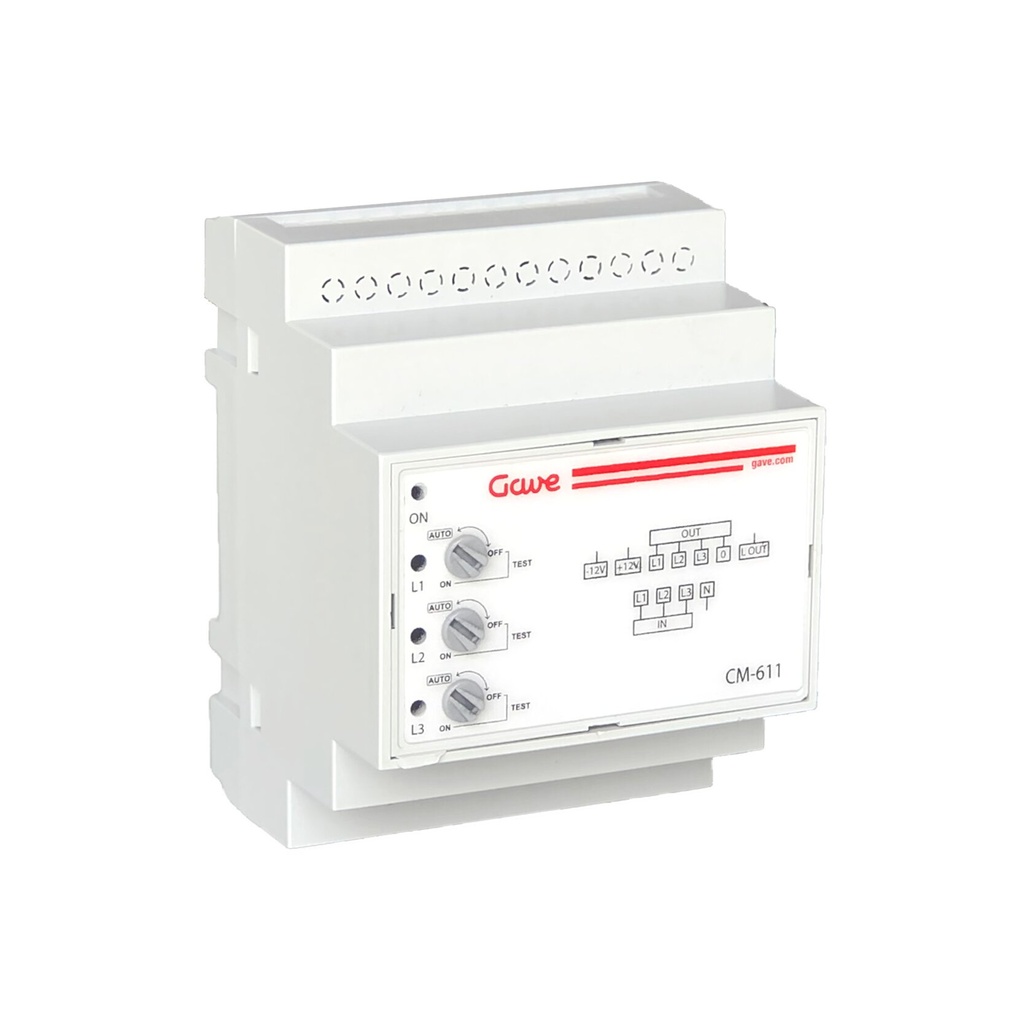 [CM-611] CONTROLADOR MODULAR GAVE DE SELECCIÓN DE FASE